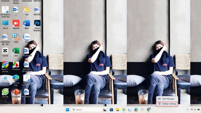 Tùy biến thanh Taskbar trên màn hình Desktop